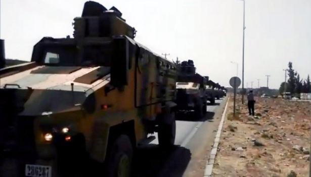 Suriye sınırına askeri sevkiyat başladı 5