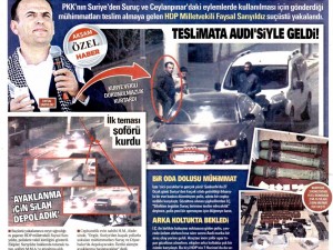 26 Temmuz 2015 gazete manşetleri