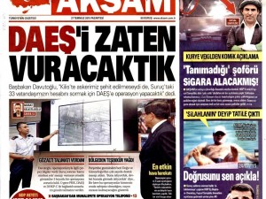 27 Temmuz 2015 gazete manşetleri