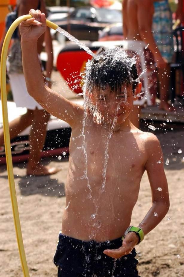 Yurdum insanı işte böyle serinledi 11