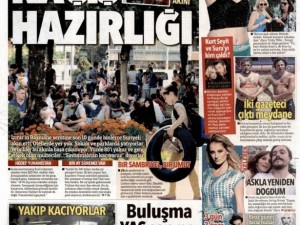 2 Ağustos 2015 gazete manşetleri