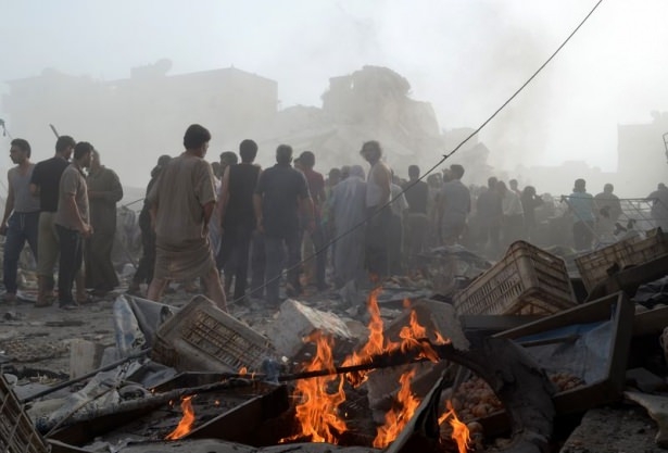 Sınıra Suriye savaş uçağı düştü 13