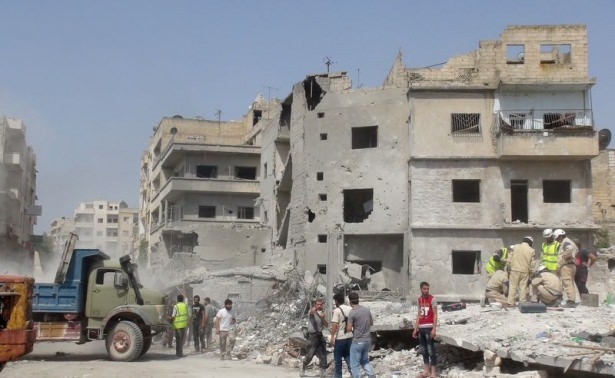 Sınıra Suriye savaş uçağı düştü 7