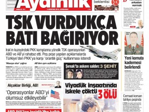 5 Ağustos 2015 gazete manşetleri