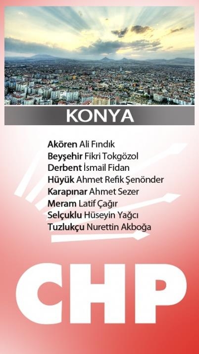 İşte CHP'nin aday listesi 25