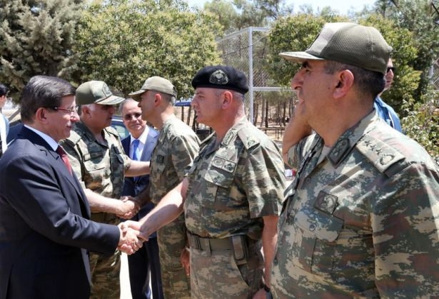 Davutoğlu, Dağ Hudut Karakolu'nda 10