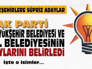 AK Parti adaylarını belirledi