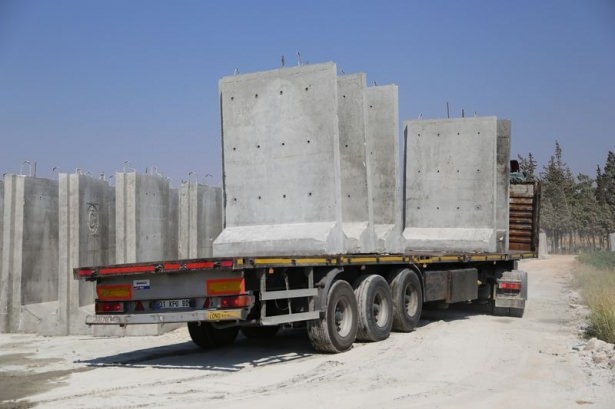 Suriye sınırına 3 metrelik beton duvar 28