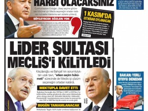 27 Ağustos 2015 gazete manşetleri