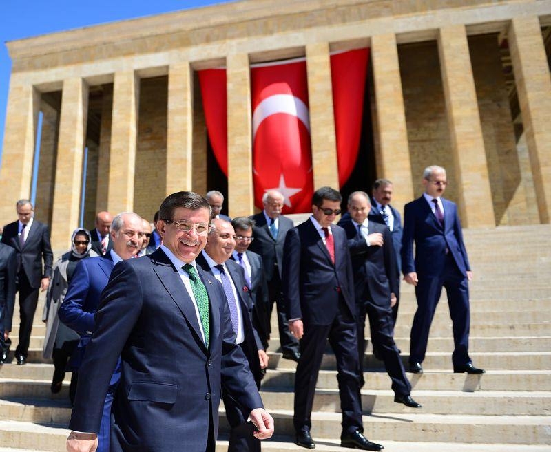 Kabine üyeleri Anıtkabir'de 31