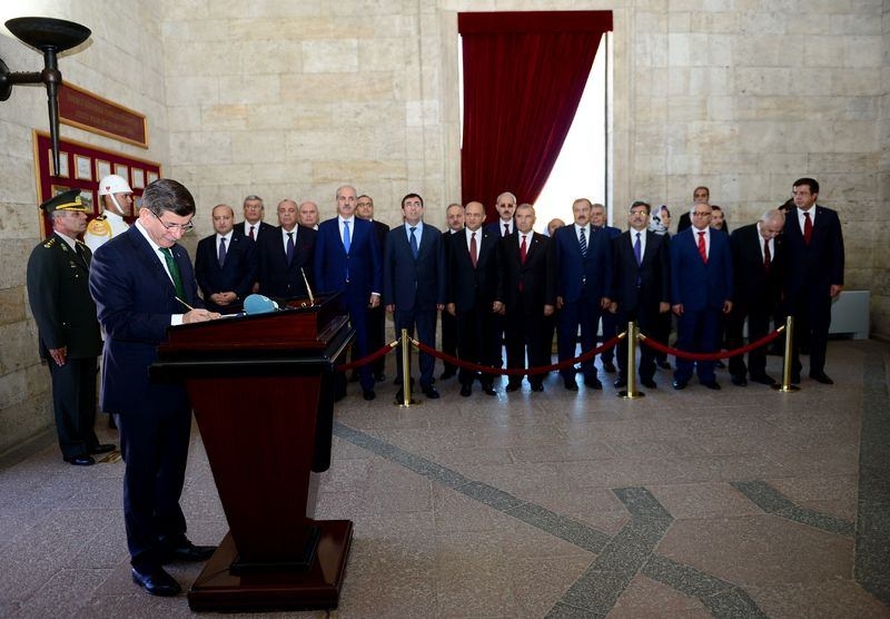 Kabine üyeleri Anıtkabir'de 37