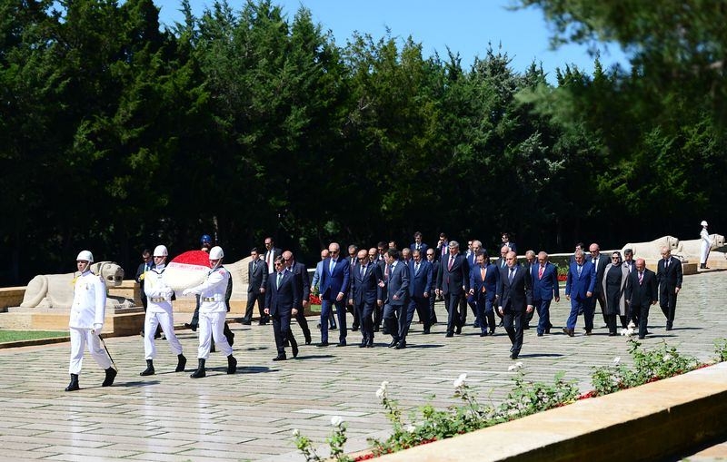 Kabine üyeleri Anıtkabir'de 4