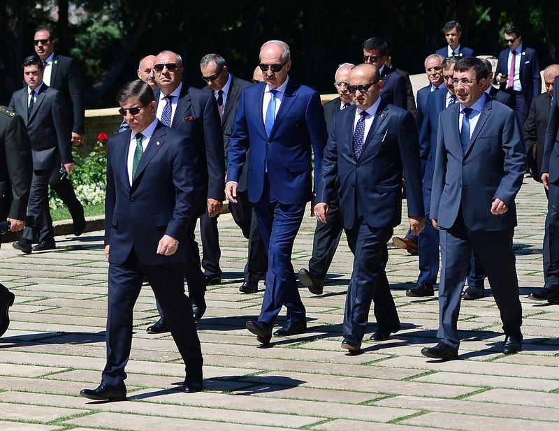 Kabine üyeleri Anıtkabir'de 6