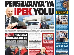 2 Eylül 2015 gazete manşetleri