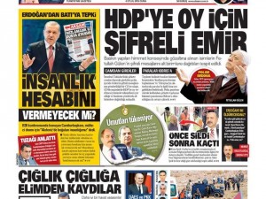 4 Eylül 2015 gazete manşetleri