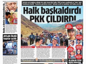 6 Eylül 2015 Pazar gününün gazete manşetleri