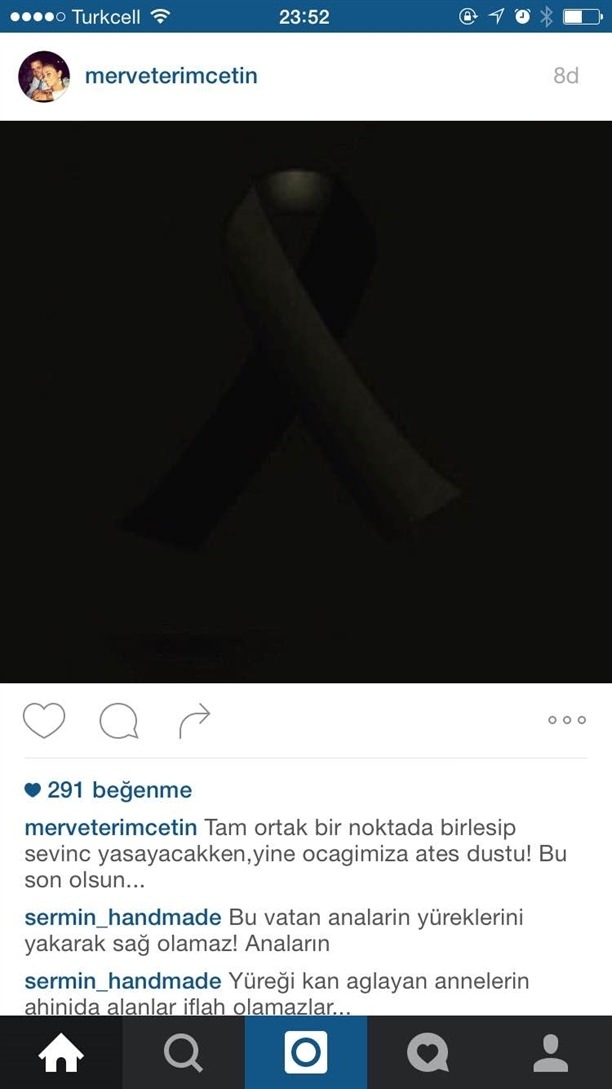 Hain saldırıya ünlüler tepkisiz kalmadı 17