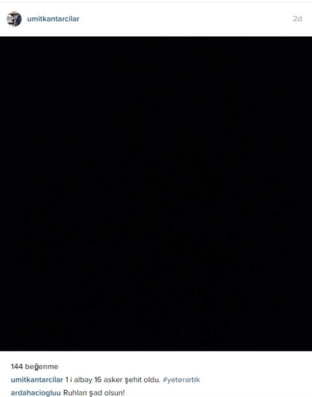 Hain saldırıya ünlüler tepkisiz kalmadı 22