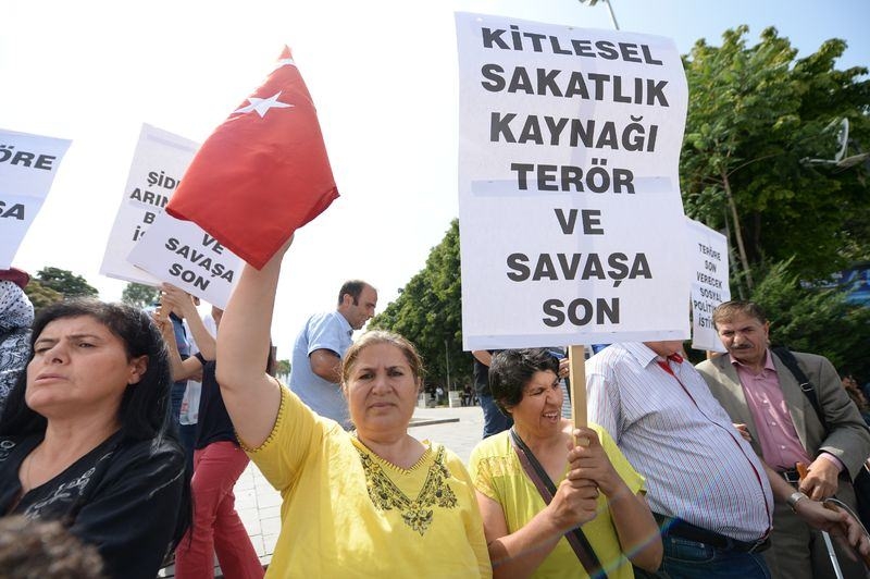 Türkiye'de teröre lanet yürüyüşleri 109