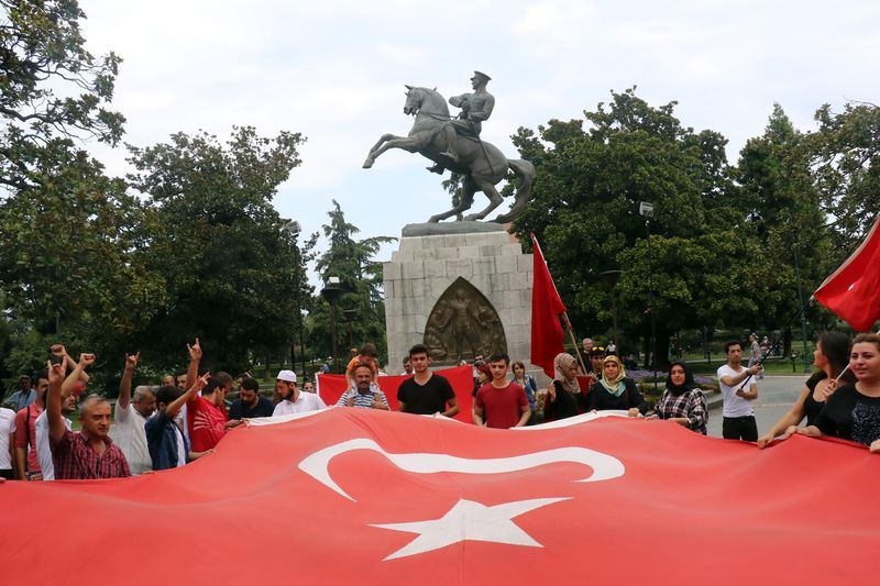 Türkiye'de teröre lanet yürüyüşleri 110