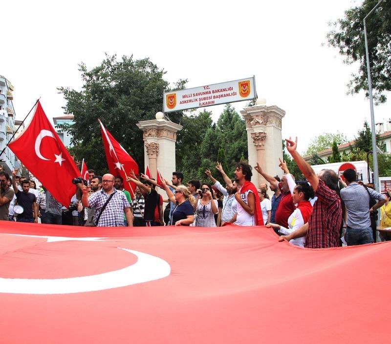 Türkiye'de teröre lanet yürüyüşleri 117