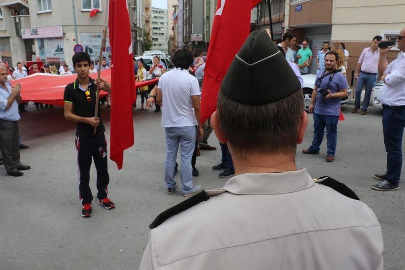 Türkiye'de teröre lanet yürüyüşleri 124