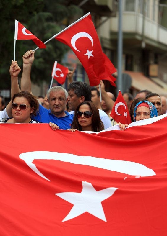 Türkiye'de teröre lanet yürüyüşleri 13