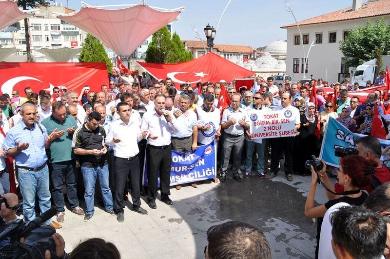 Türkiye'de teröre lanet yürüyüşleri 130