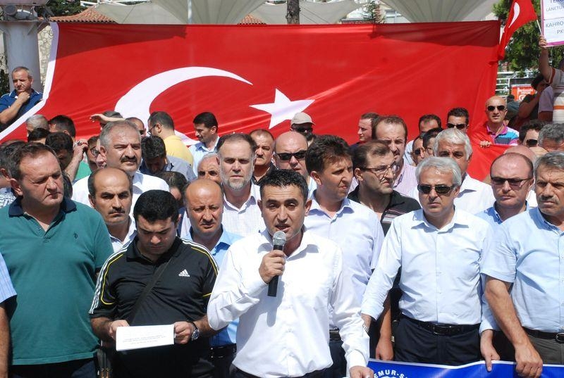 Türkiye'de teröre lanet yürüyüşleri 136
