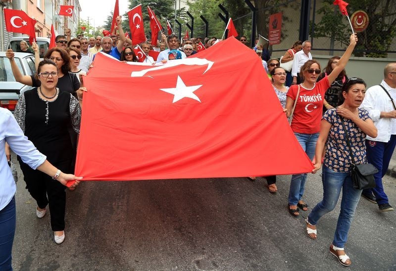 Türkiye'de teröre lanet yürüyüşleri 20