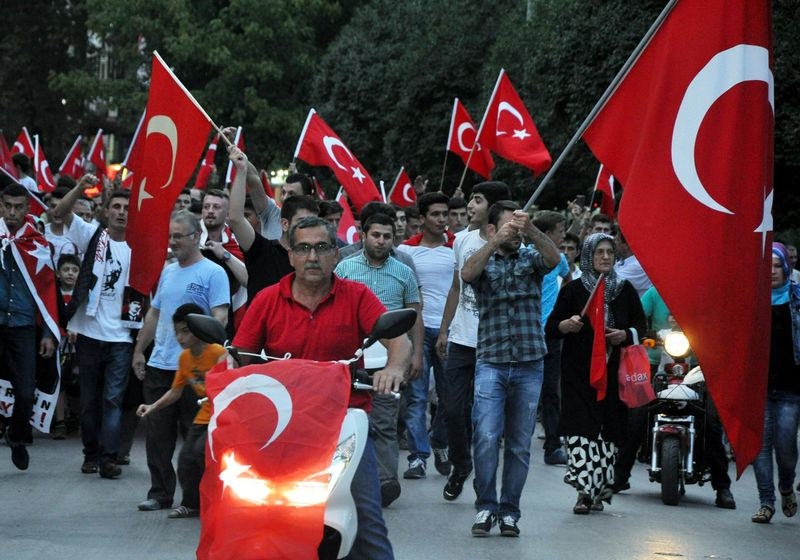 Türkiye'de teröre lanet yürüyüşleri 24