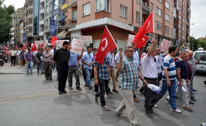 Türkiye'de teröre lanet yürüyüşleri 3