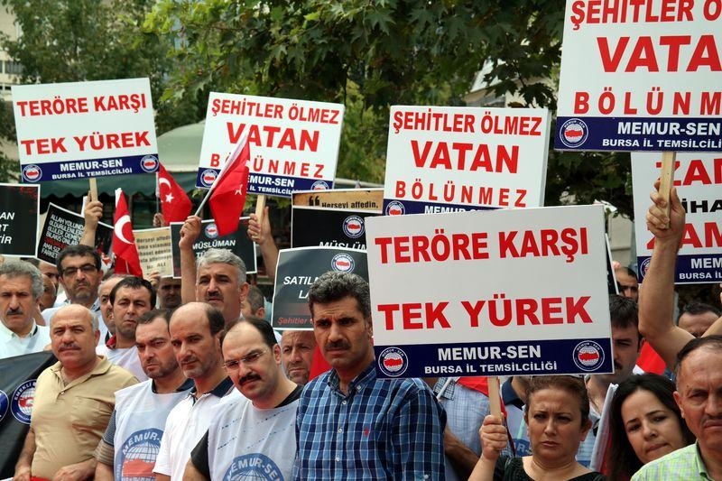 Türkiye'de teröre lanet yürüyüşleri 31