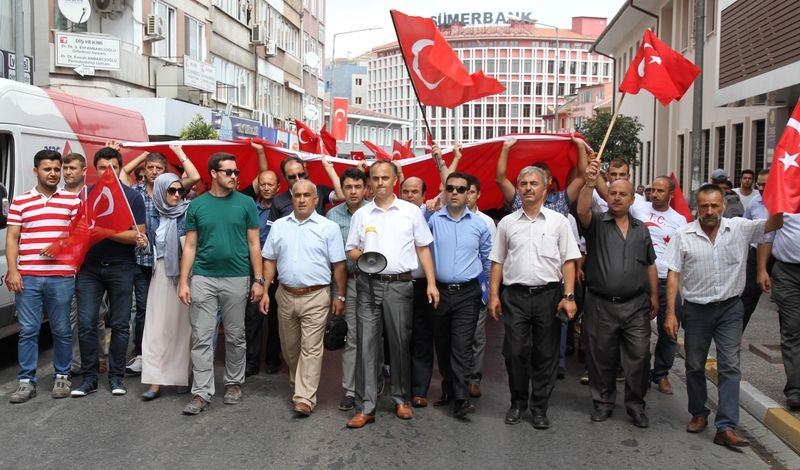 Türkiye'de teröre lanet yürüyüşleri 41