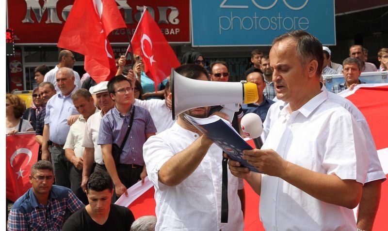 Türkiye'de teröre lanet yürüyüşleri 46