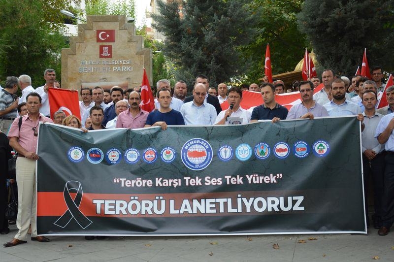 Türkiye'de teröre lanet yürüyüşleri 49