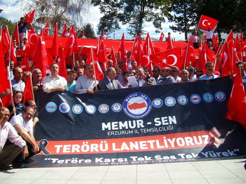 Türkiye'de teröre lanet yürüyüşleri 68
