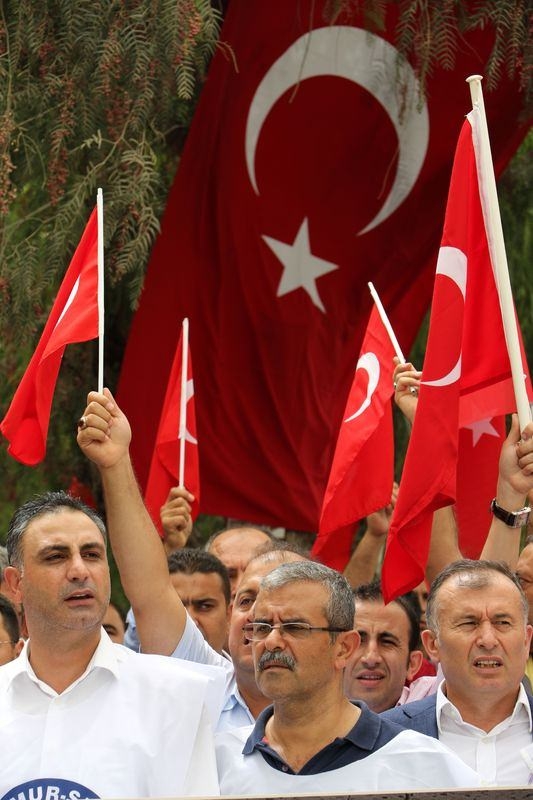Türkiye'de teröre lanet yürüyüşleri 76