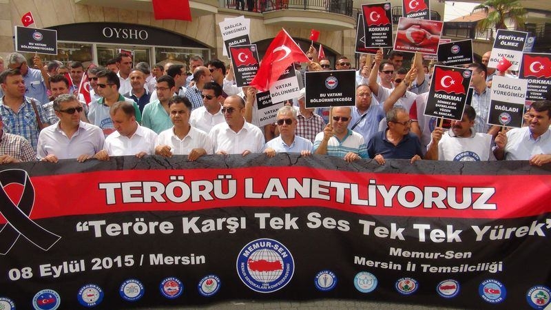 Türkiye'de teröre lanet yürüyüşleri 87