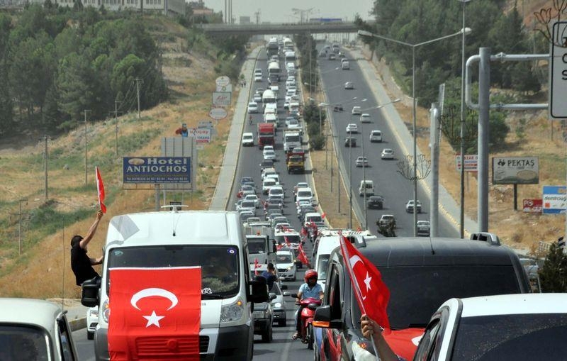Türkiye'de teröre lanet yürüyüşleri 95