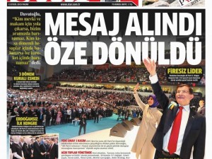 13 Eylül Pazar günü gazete manşetleri