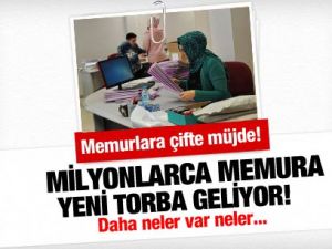 Milyonlarca memura yeni torba geliyor!