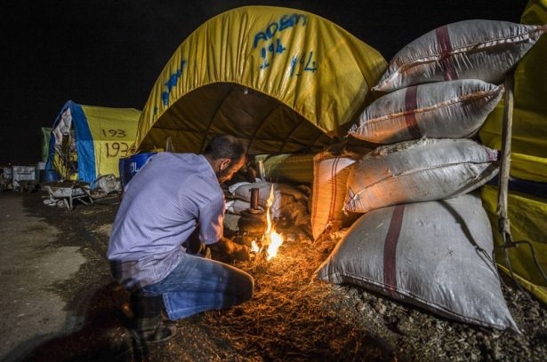 Kurban pazarında zorlu mesai 3