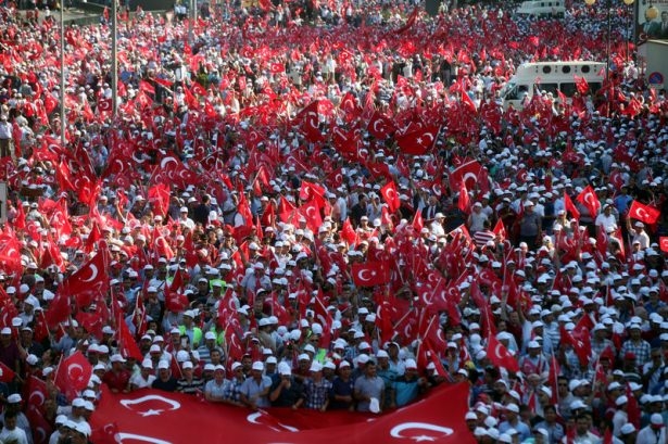 Ankara'da "Teröre Hayır, Kardeşliğe Evet" yürüyüşü 1