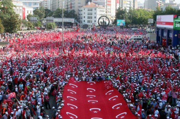 Ankara'da "Teröre Hayır, Kardeşliğe Evet" yürüyüşü 10
