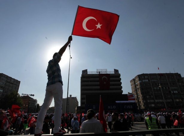 Ankara'da "Teröre Hayır, Kardeşliğe Evet" yürüyüşü 2