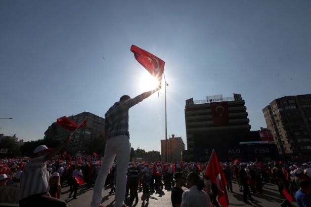 Ankara'da "Teröre Hayır, Kardeşliğe Evet" yürüyüşü 3