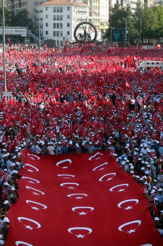 Ankara'da "Teröre Hayır, Kardeşliğe Evet" yürüyüşü 4
