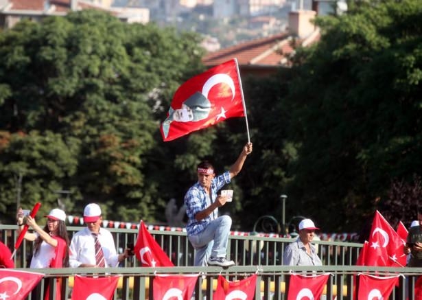 Ankara'da "Teröre Hayır, Kardeşliğe Evet" yürüyüşü 8