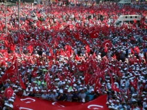 Ankara'da "Teröre Hayır, Kardeşliğe Evet" yürüyüşü